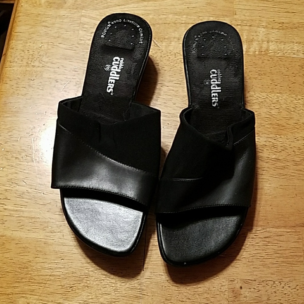 Black sandals